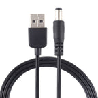 3A USB to 5.5 x 2.1mm DC Power Plug Cable, Length: 1m, USB to DC 5.5x2.1mm – Durable Build, Easy to Use
