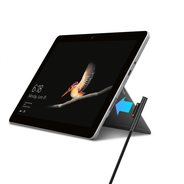 USB-C / Type-C to 6 Pin Nylon Male Power Cable for Microsoft Surface Pro 3 / 4 / 5 / 6 Laptop Adapter, Cable Length: 1.5m, for Microsoft Surface Pro 3 / 4 / 5 / 6 – Durable Build, Easy to Use