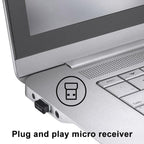 Logitech M330 Wireless Optical Mute Mouse with Micro USB Receiver – Durable Build, Easy to Use
