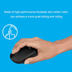 Logitech M330 Wireless Optical Mute Mouse with Micro USB Receiver – Durable Build, Easy to Use