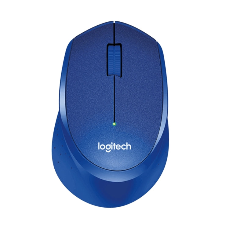 Logitech M330 Wireless Optical Mute Mouse with Micro USB Receiver – Durable Build, Easy to Use Blue