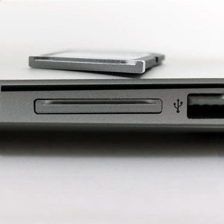BASEQI Hidden Aluminum Alloy SD Card Case for Lenovo Flex4-14 Laptop – Aluminum Alloy, For Lenovo Flex4-14