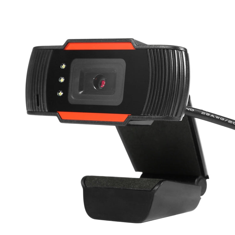 A870C3 480P Webcam USB Plug Computer Web Camera with Sound Absorption Microphone & 3 LEDs, Cable Length: 1.4m, A870C3 (Orange) – Durable Build, Easy to Use A870C3 (Orange)