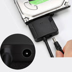 Professional SATA to USB 3.0 Cable Adapter 2.5 / 3.5 inch SSD Hard Drive Expanding Connector, 2.5 / 3.5 inch – Durable Build, Easy to Use