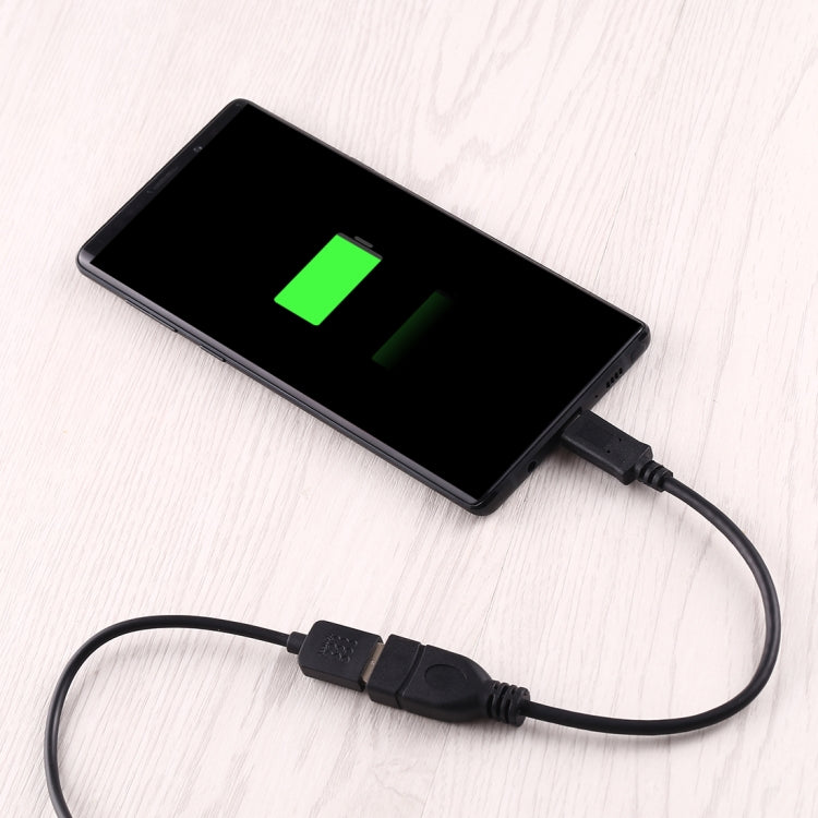 USB-C 3.1 / Type-C Male to USB 3.0 Female OTG Adapter Cable, Length: 20cm, ZSSG-9B20OTG – Aluminum Alloy