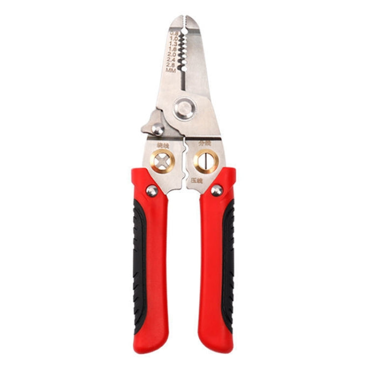 Multi-functional Wire Splitting Pliers Electrician Manual Tool Red