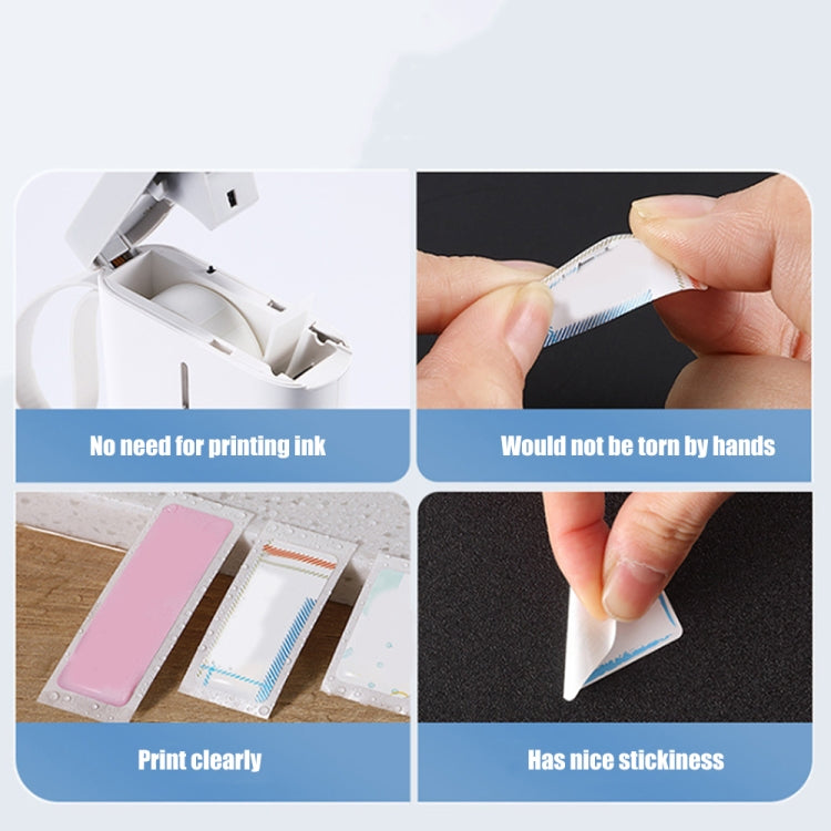 Stickers Barcode Printing Paper For JingChen D11, Printing Paper (Yellow), Printing Paper (Pink), Printing Paper (Green), Printing Paper (Blue), Printing Paper (White)