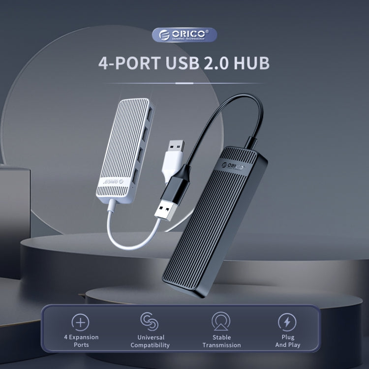 ORICO FL02 480Mbps 4 Ports USB 2.0 HUB, FL02 – TPU