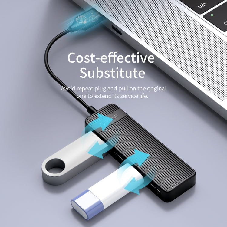 ORICO FL02 480Mbps 4 Ports USB 2.0 HUB, FL02 – TPU