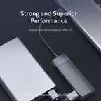 ORICO FL02 480Mbps 4 Ports USB 2.0 HUB, FL02 – TPU