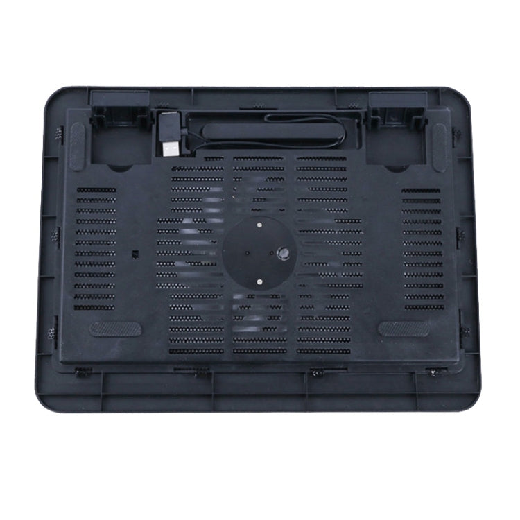 N19 USB Powered Portable Silent Fan Laptop Cooling Pad Stand, N19 – Durable Build, Easy to Use
