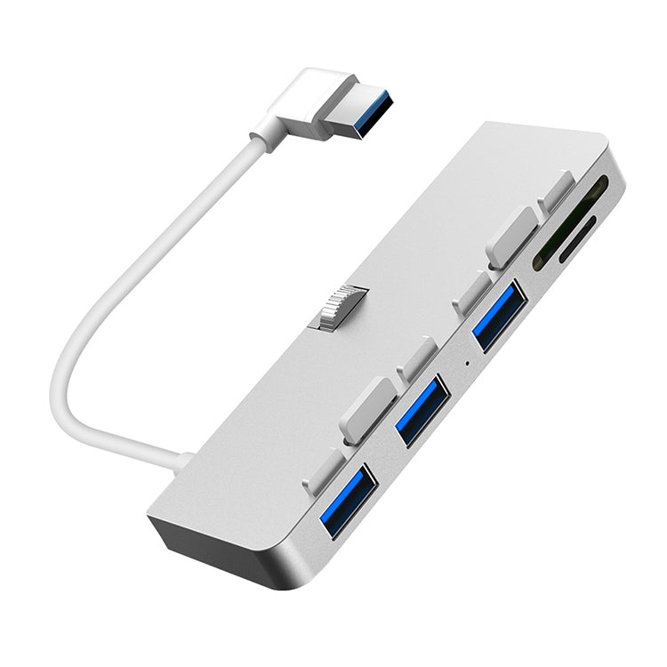 Rocketek For iMac USB3.0 x 3 + SD / TF Multi-function HUB Expansion Dock, USB3.0 x 3 + SD / TF – Aluminum Alloy