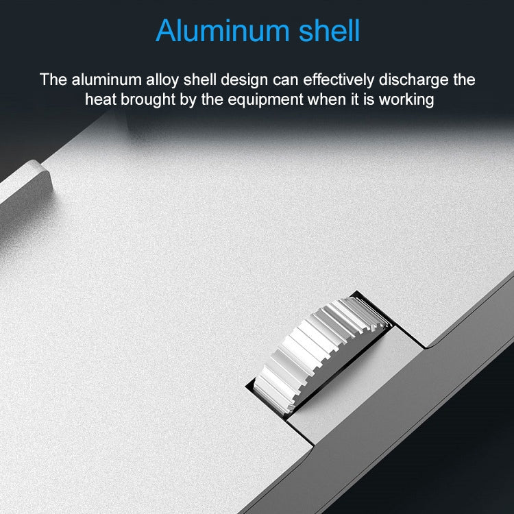 Rocketek For iMac USB3.0 x 3 + SD / TF Multi-function HUB Expansion Dock, USB3.0 x 3 + SD / TF – Aluminum Alloy