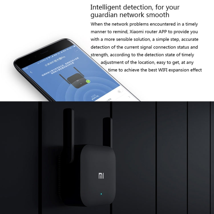 Original Xiaomi Mi WiFi Amplifier Pro 300Mbps WiFi Smart Extender Router with 2x2 External Antennas, US Plug, Amplifier Pro – Durable Build, Easy to Use