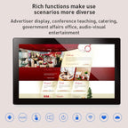 HSD-P514 18.5 inch LCD Touch Screen All in One PC with Holder, 2GB+16GB, Android 11 RK3568 Quad Core, 18.5 inch 2GB+16GB