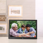 14-inch Digital Photo Frame Electronic Photo Frame Ultra-narrow Side Support 1080P Wall-mounted Advertising Machine