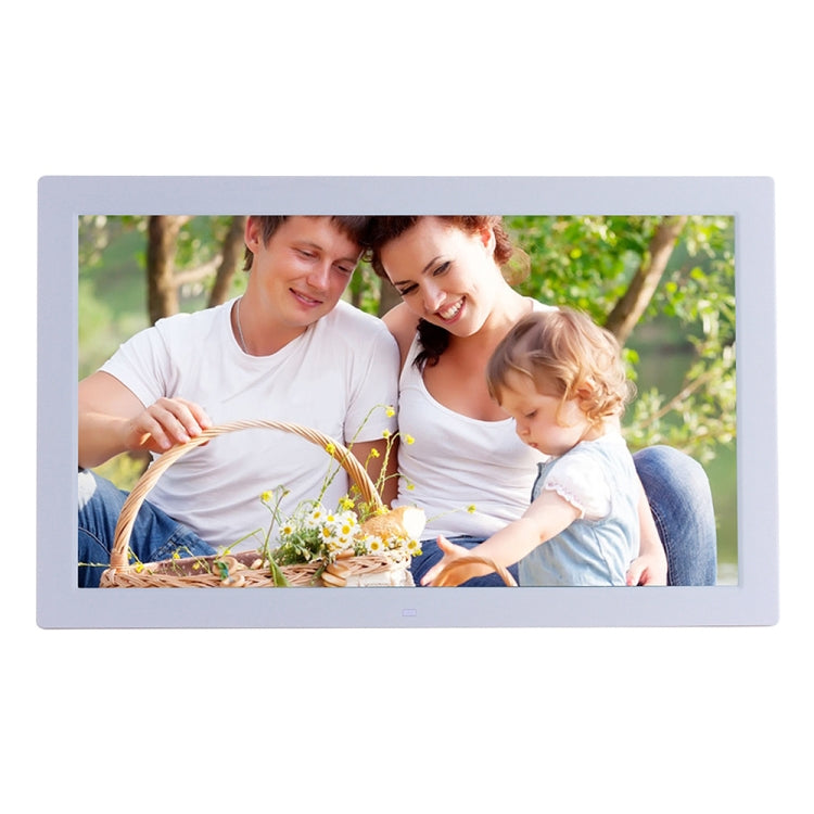 18.5 inch Wall Hanging Advertising Machine, Shopping Mall Electronic Display Stand Advertising Machine, Digital Photo Frame – TPU White