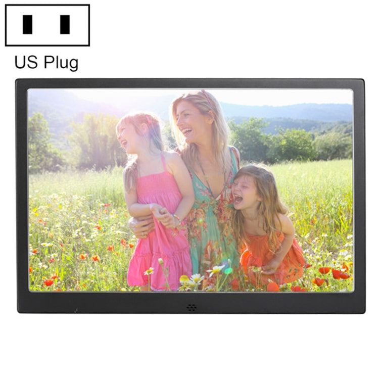 HSD1202 12.1 inch 1280x800 High Resolution Display Digital Photo Frame with Holder and Remote Control, Support SD / MMC / MS Card / USB Port, EU Plug(Silver), HSD1202 12.1 inch HSD1202 12.1 inch PF6512