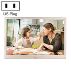 HSD1303 13.3 inch LED 1280x800 High Resolution Display Digital Photo Frame with Holder and Remote Control, Support SD / MMC / MS Card / USB Port, UK Plug(Gold), HSD1303 13.3 inch HSD1303 13.3 inch PF6513