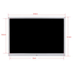 HSD1504 15.4 inch LED 1280x800 High Resolution Display Digital Photo Frame with Holder and Remote Control, Support SD / MMC / MS Card / USB Port, EU Plug(Gold), HSD1504 15.4 inch