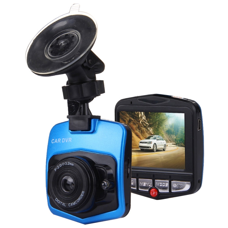 VGA 480P Car Camcorder DVR Driving Recorder Digital Video Camera Voice Recorder with 2.4 inch LCD Screen Display, Support 32GB Micro TF Card & Infrared Night Vision Function(Black + Blue), 2.4 inch LCD – Durable Build, Easy to Use 2.4 inch LCD
