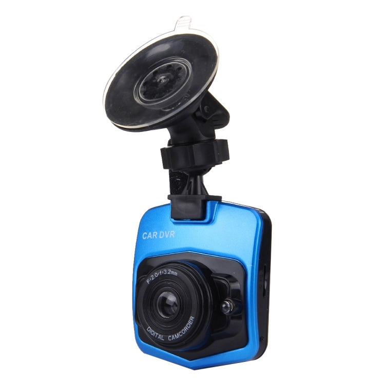 VGA 480P Car Camcorder DVR Driving Recorder Digital Video Camera Voice Recorder with 2.4 inch LCD Screen Display, Support 32GB Micro TF Card & Infrared Night Vision Function(Black + Blue), 2.4 inch LCD – Durable Build, Easy to Use