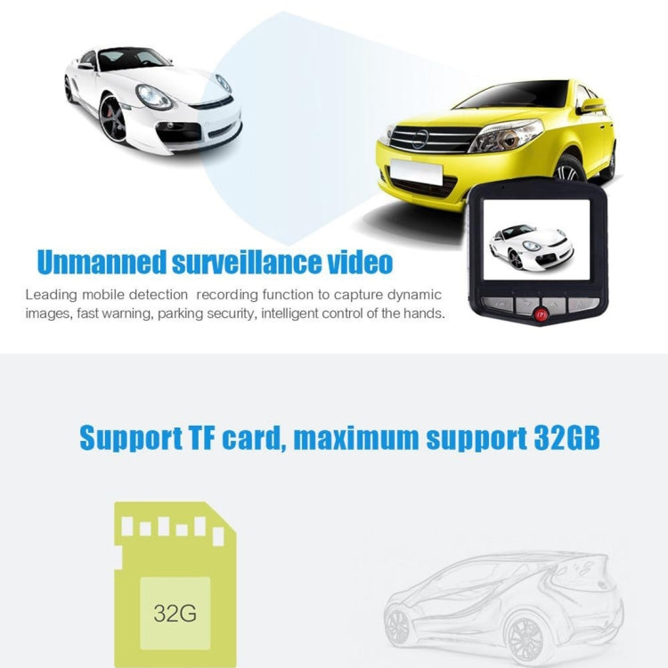 VGA 480P Car Camcorder DVR Driving Recorder Digital Video Camera Voice Recorder with 2.4 inch LCD Screen Display, Support 32GB Micro TF Card & Infrared Night Vision Function(Black + Blue), 2.4 inch LCD – Durable Build, Easy to Use