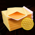 200pcs Kraft Paper Envelope Bag Express Bubble Bag Packaging Bag, Size: 19x28+4cm, 19x28+4cm 19x28+4cm