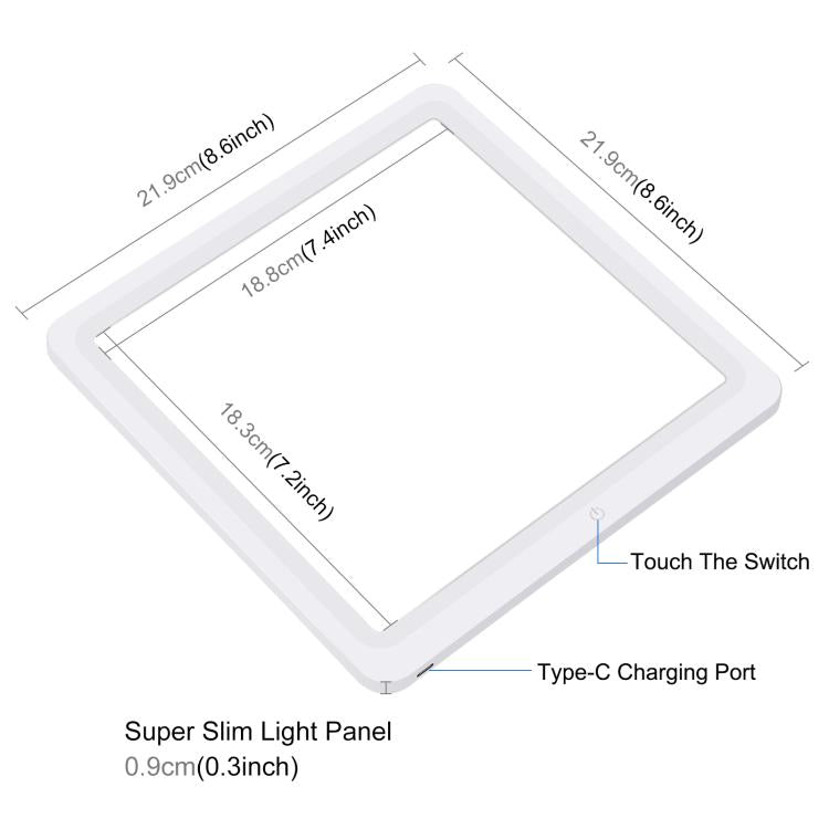 PULUZ 25cm Folding Portable High CRI Ring LED Photo Lighting Studio Tent Box + Shadowless Light Lamp Panel Pad with 12 Colors Backdrops, Size: 25cm x 25cm x 25cm, 25cm High CRI Box + Shadowless Light