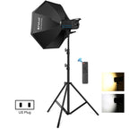 PULUZ 120W Photo Studio Strobe Flash Light Kit with Softbox Reflector & Tripod, 120W 2700K-6500K Light Kit US Plug, 120W 2700K-6500KK Light Kit EU Plug, 120W 2700K-6500K Light Kit UK Plug 120W 2700K-6500K Light Kit US Plug US Plug