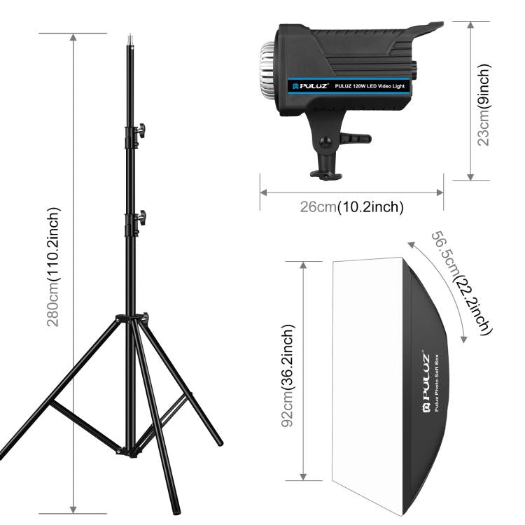 120W Photo Studio Strobe Flash Light Kit with Softbox Reflector & Tripod, Rectangle 120W 2700K-6500K Light Kit EU Plug, Rectangle 120W 2700K-6500K Light Kit UK Plug, Rectangle 120W 2700K-6500K Light Kit US Plug – Durable Build, Easy to Use