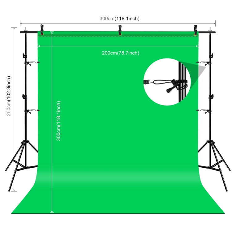 PULUZ LED Light Studio Softbox Photography Kit with 220V Bulb & Background & Reflective & Tripod Mount & Sandbags, Photography Light Kit, EU Plug, Photography Light Kit, US Plug