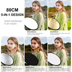 PULUZ LED Light Studio Softbox Photography Kit with 220V Bulb & Background & Reflective & Tripod Mount & Sandbags, Photography Light Kit, EU Plug, Photography Light Kit, US Plug