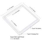 30cm Folding Ring Light Photo Lighting Studio Shooting Tent Box with Shadowless Light Panel, 30cm Box + Shadowless Light – Ultra-thin
