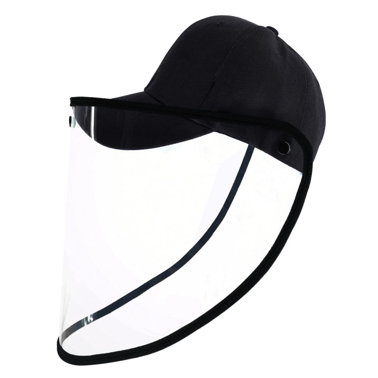 50 PCS Anti-Saliva Splash Anti-Spitting Anti-Fog Anti-Oil Protective Baseball Cap Mask Removable Face Shield, Baseball Cap Mask 50 Pack, 50 PCS Baseball Cap Mask/Red