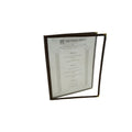 Double Fold Brown Menu Cover 216mm x 279mm