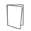 Double Fold Green Menu Cover 216mm x 279mm