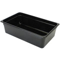 GN 1/1 Polycarbonate Gastronorm 150mm Black