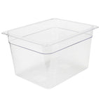 GN 1/2 Polycarbonate Gastronorm 200mm Clear