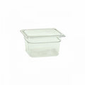Clear Polycarbonate GN 1/6 Gastronorm Food Pan Container 100mm