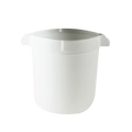 10 Gal Plastic Trash Can w/o Lid White