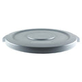 Plastic Lid for 20 Gal Plastic Trash Can Grey