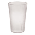 Pebbled Clear Plastic Tumbler 237ml / 8oz - Pack of 12