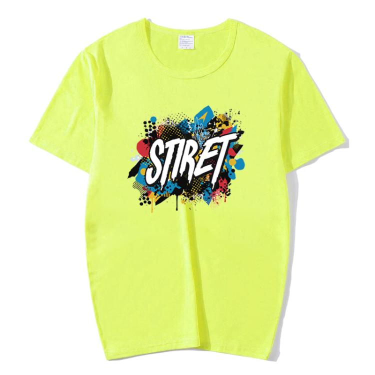 Round Neck Modal Short Sleeve T-shirt Custom Made Print Your Demand, Size: XXXL, XXXL XXXL Grass Green
