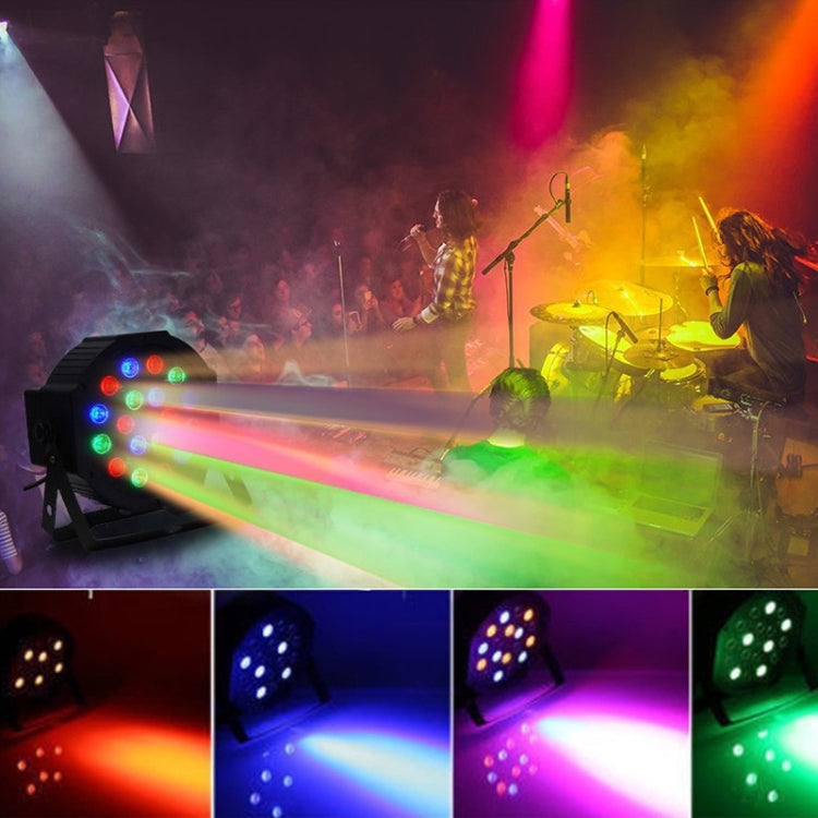 36W 36 LEDs DMX512 RGB LED PAR Light with Remote Control, Strobe + Sound Control + Self-propelled, AC 100-240V, RGB with Remote Control – Durable Build, Easy to Use