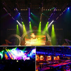 36W 36 LEDs DMX512 RGB LED PAR Light with Remote Control, Strobe + Sound Control + Self-propelled, AC 100-240V, RGB with Remote Control – Durable Build, Easy to Use