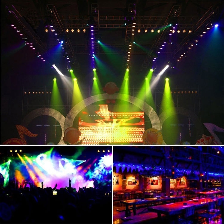 36W 36 LEDs DMX512 RGB LED PAR Light with Remote Control, Strobe + Sound Control + Self-propelled, AC 100-240V, RGB with Remote Control – Durable Build, Easy to Use