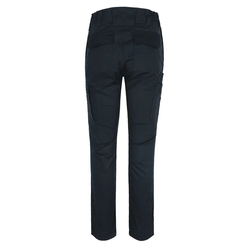 Herock Eva Womens 2-Way Stretch Trousers Navy Blue / 34" Waist, 32" Leg