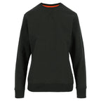 Herock Hemera Womens Round Neck Sweatshirt Black