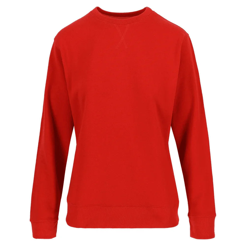 Herock Hemera Womens Round Neck Sweatshirt Red